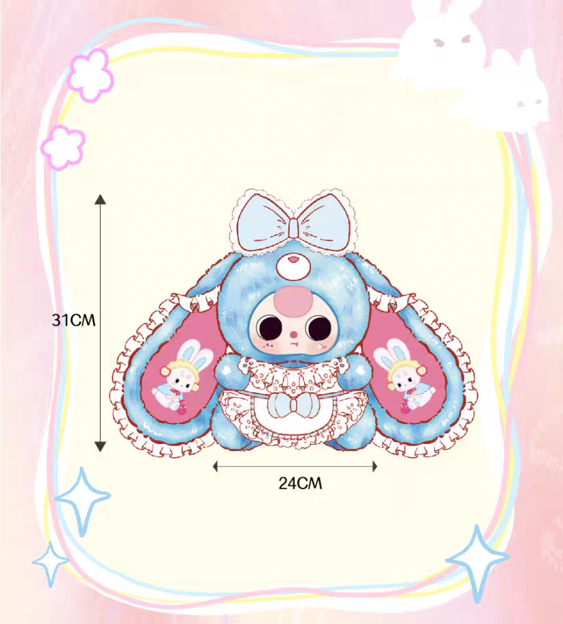 bb3 400%-Lily Rabbit Town Generation 5 Plush Bag pendant