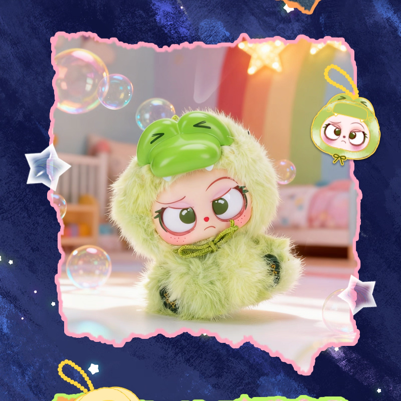 baby three GAZO magic  wars plush pendant