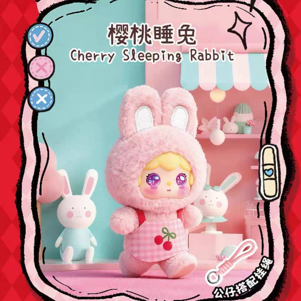 Sweet cloud HUG Bunny Plush pendant