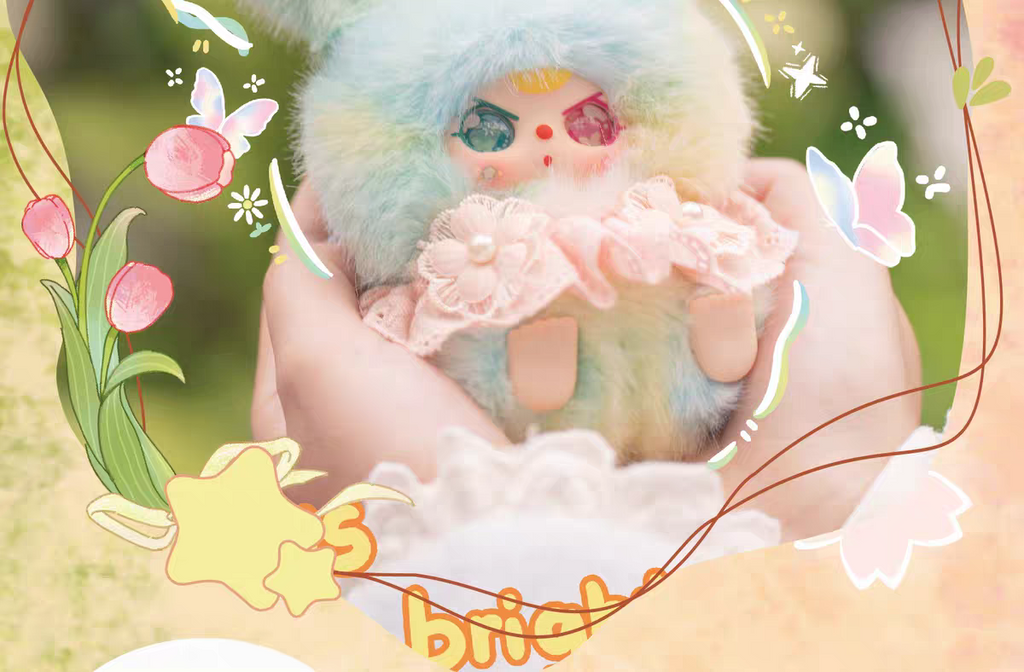Baby Three Flower Fairy Super Cute Kawaii Flower Fairy Plushie Doll