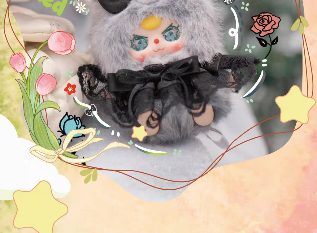 Baby Three Flower Fairy Super Cute Kawaii Flower Fairy Plushie Doll