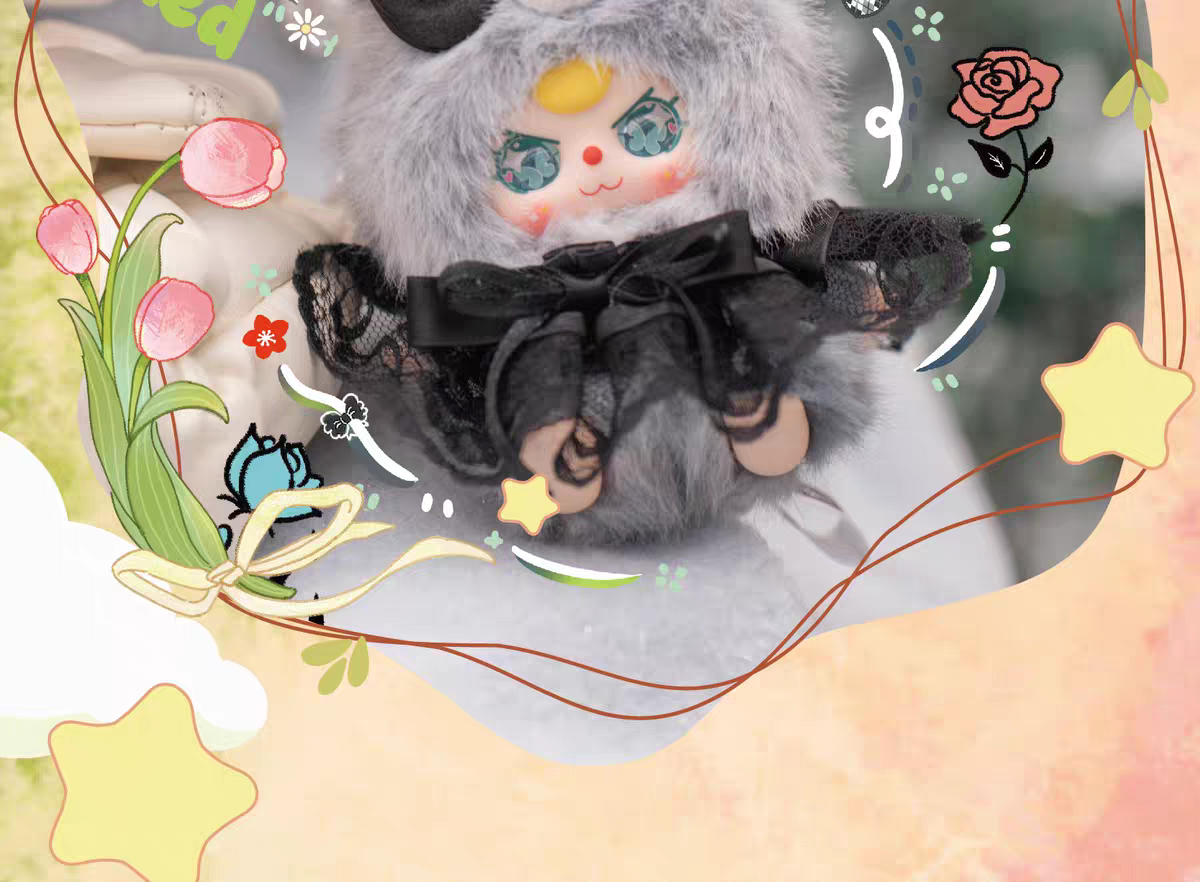 Baby Three Flower Fairy Super Cute Kawaii Flower Fairy Plushie Doll