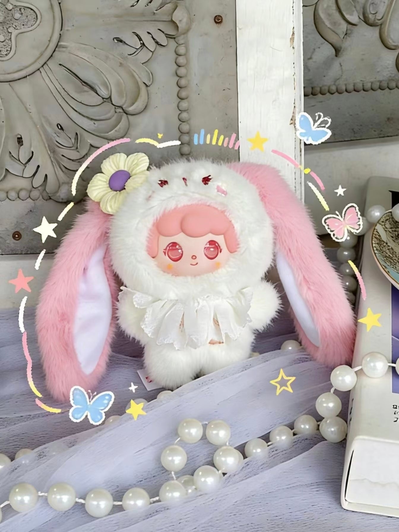 Mia’s Little Bunnies plush pendant