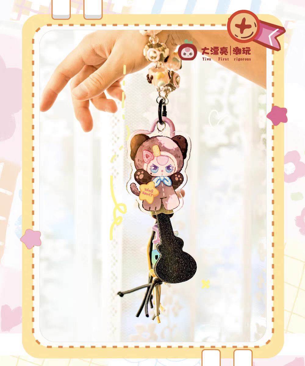 Baby three-Love Chain Time pendant