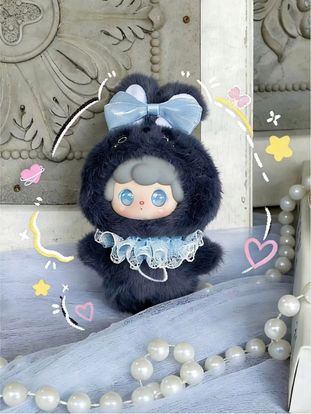 Mia’s Little Bunnies plush pendant